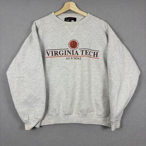 Vintage SOFFE Virginia Tech Alumni Pullover Crewneck Sweatshirt Mens Size M USA
